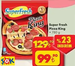 SUPER FRESH PİZZA KİNG 780 G SUPER FRESH PİZZA KİNG 780 G